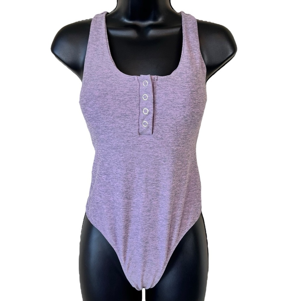 Bombshell Sportswear The Perfect Bodysuit in lilac orchid